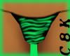 C8K Green Tiger Bikini Bottoms