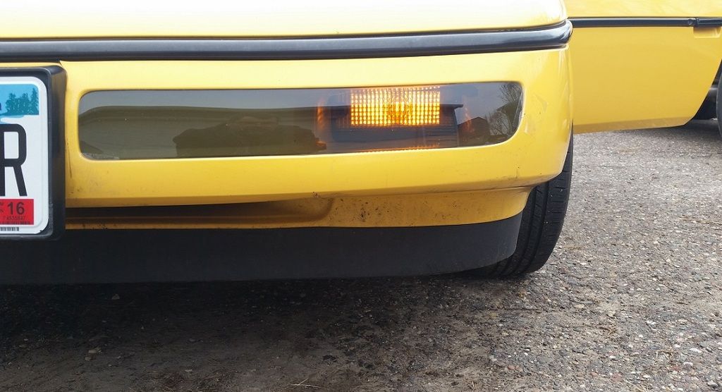 Front turn signal light covers Pennock's Fiero Forum