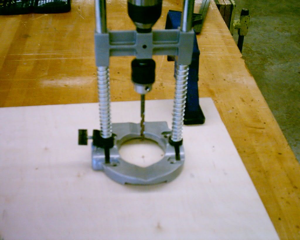 Drilling 1/4 inch hole