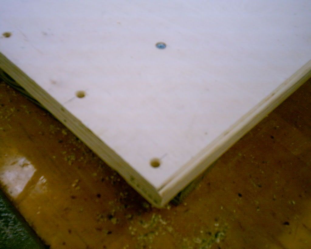 Top drilled and chamfered