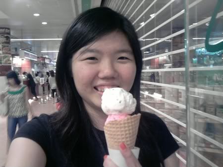 Gigantic ice cream!