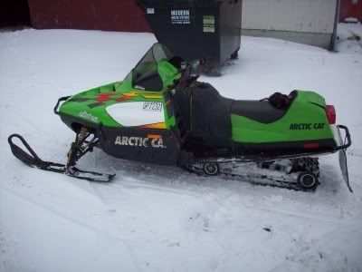 1999 Arctic Cat ZR 440 Sno-Pro $1000