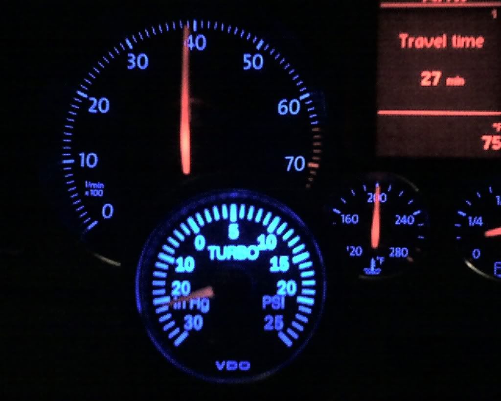 Got my new south boost gauge installed VW Vortex Volkswagen Forum
