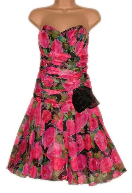 Dress Sexy Flowers Design