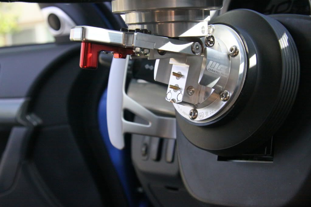 EVO X Aftermarket Steering Wheel and Hub