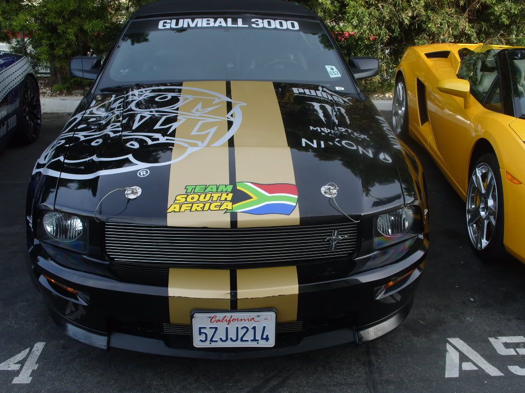 Cars of Gumball 3000 2009 part