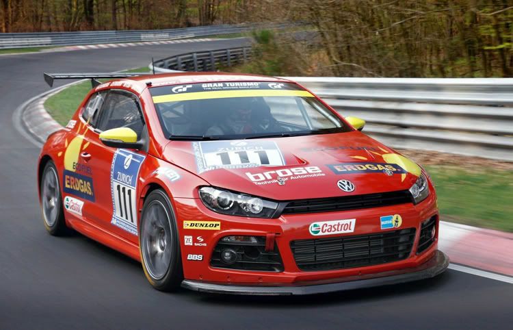 This May VW are fielding two Scirocco GT24CNGs at the Nurburgring 24hour