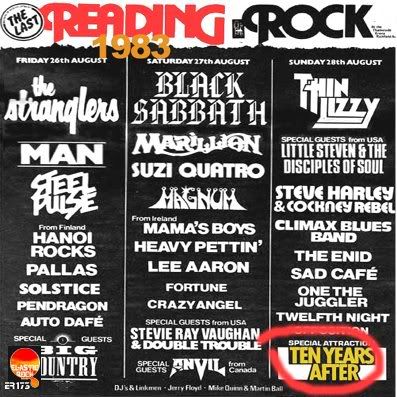 Reading 2004 Lineup