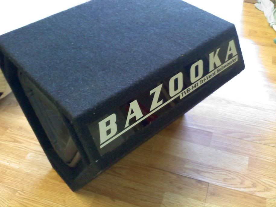 Bazooka Subwoofer 12