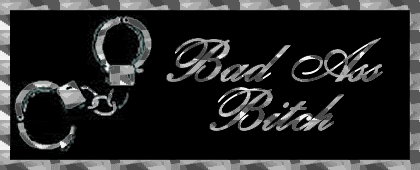 bad ass bitch photo: Bad Bitch cuffs.gif