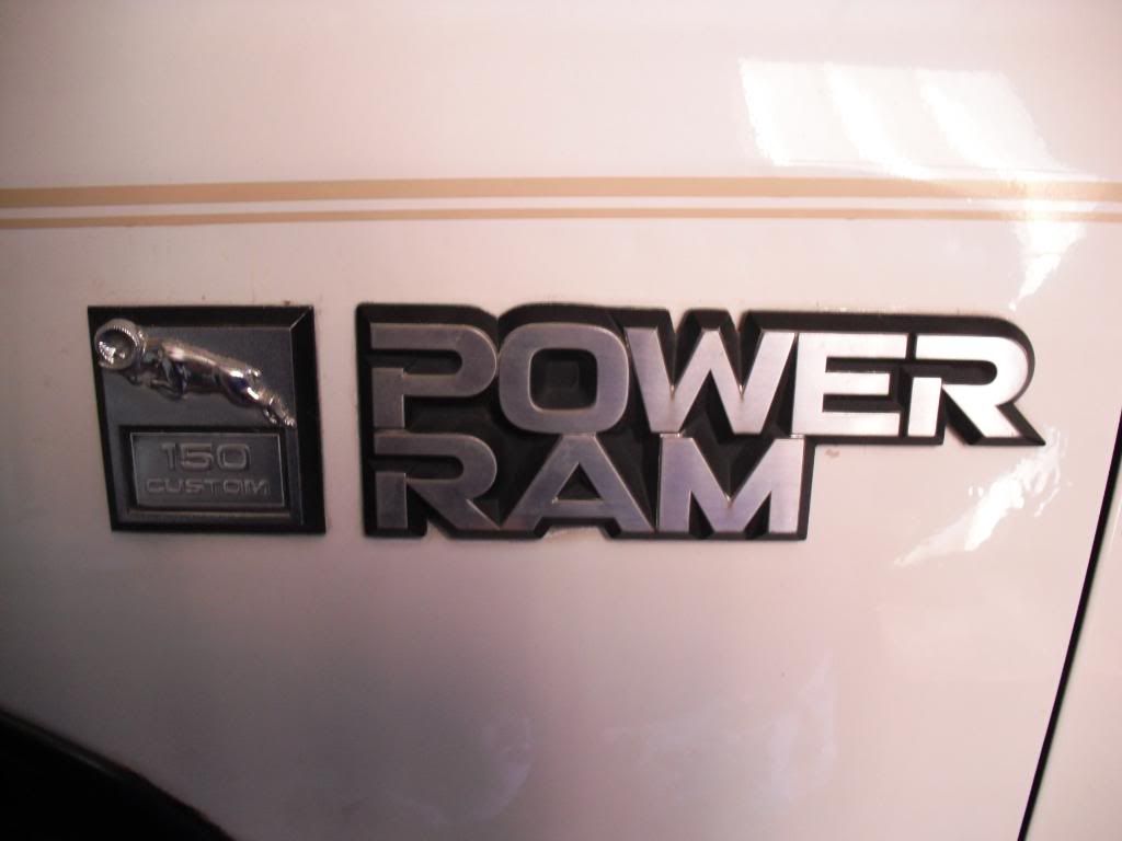 84 Power Ram RestoMod (Bedlined the rear bumper step pad) Dodge Ram