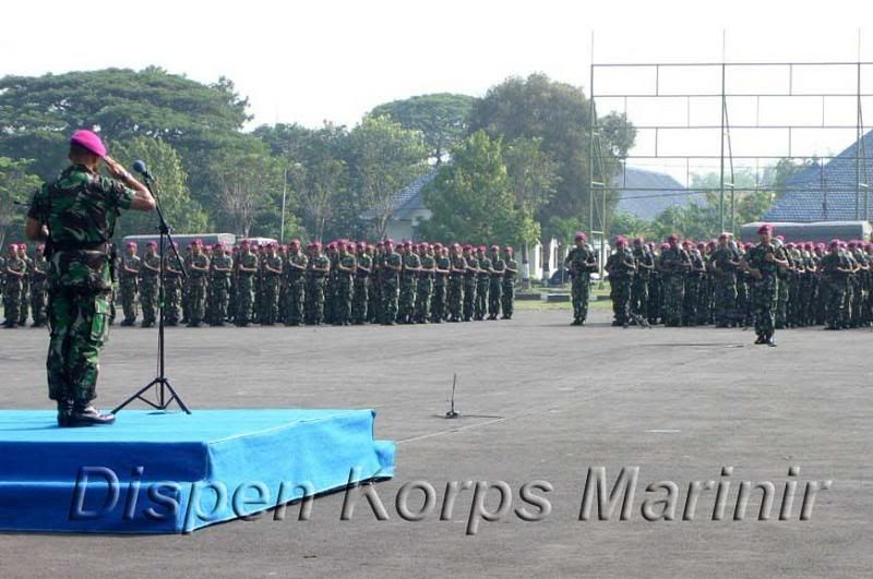 136 Prajurit Marinir Satgas Puter VII Berangkat Ke Pulau Terluar