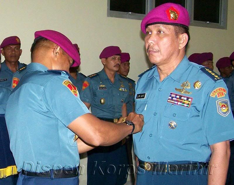 Kolonel Marinir L.W Supit Jabat Kepala Staf Pasmar-1