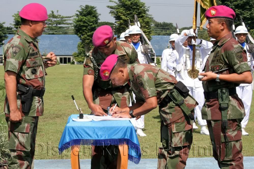 Kolonel Marinir Siswoyo Jabat Komandan Kolatmar