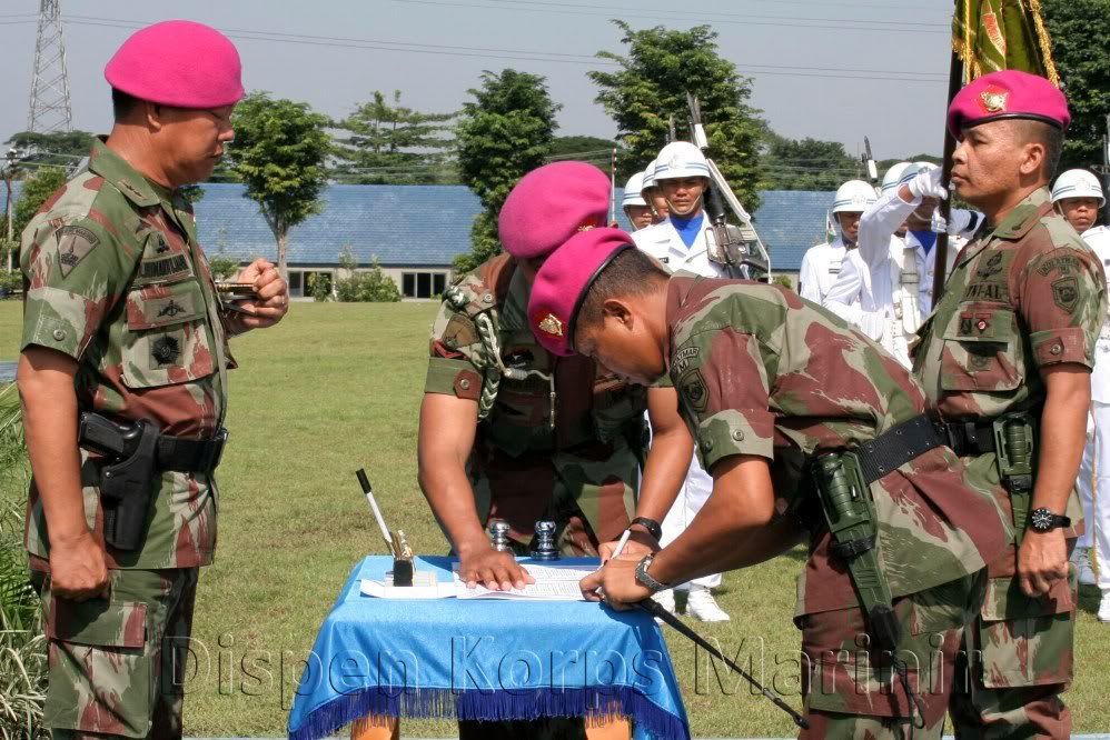 Kolonel Marinir Siswoyo Jabat Komandan Kolatmar