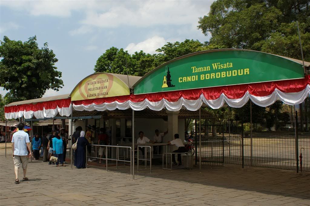 Borobudur Entrance