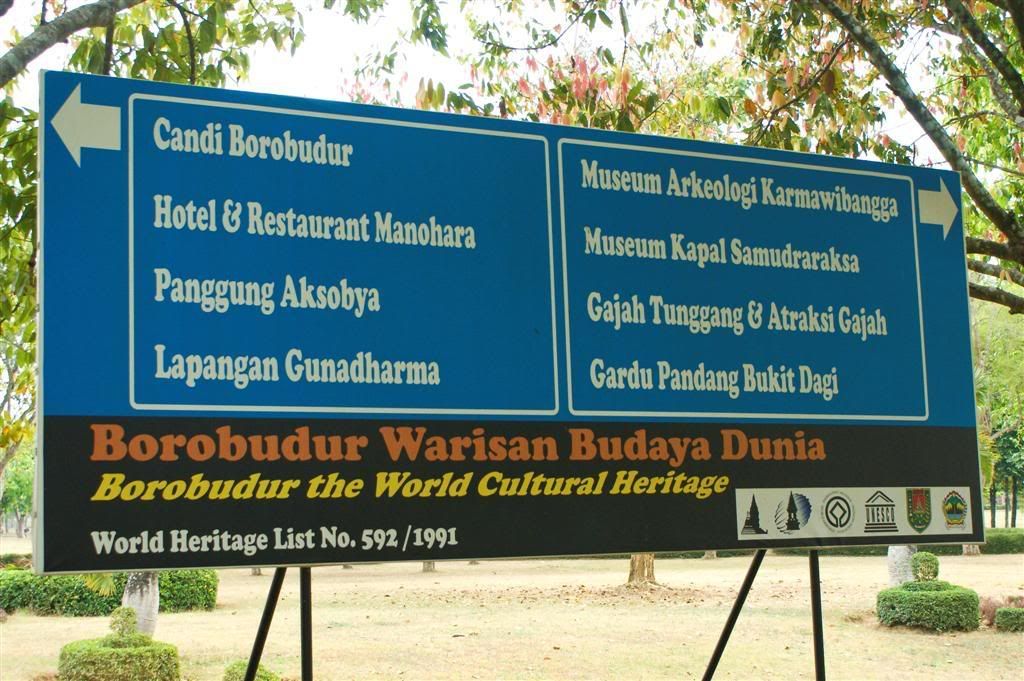 Candi Borobudur Sign 2