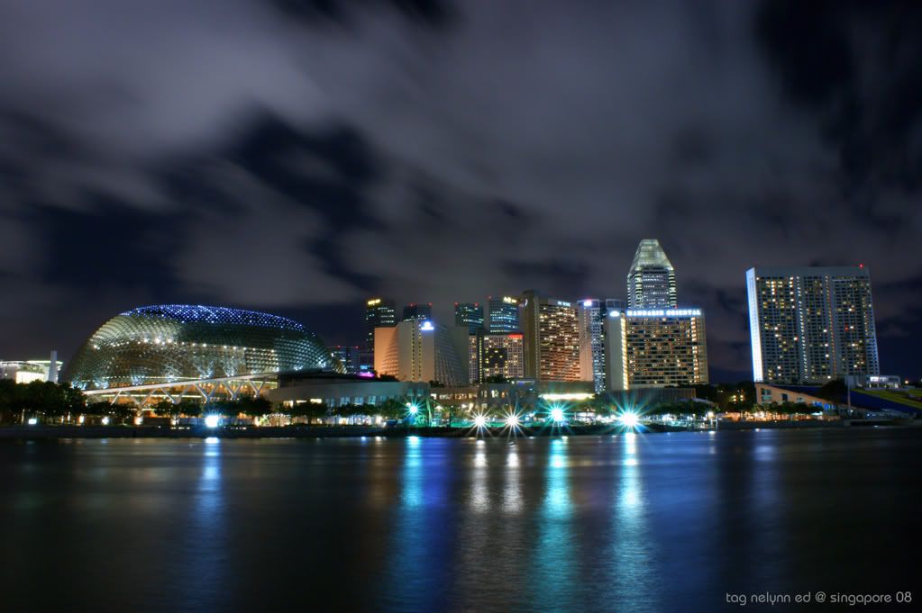 Singapore night scene