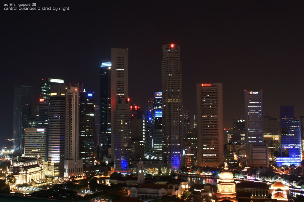 Central Business District by Night