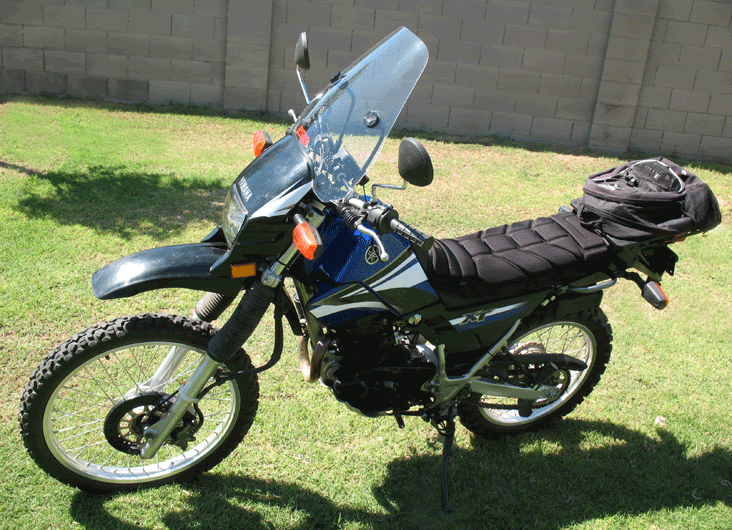 Windshield XT225+250 Rider's Group