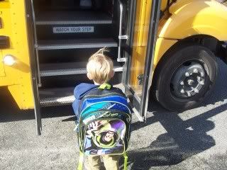 Eli's first day at school