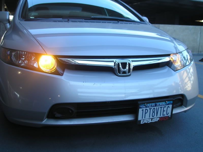 Honda Civic Front Nummernschild Installation