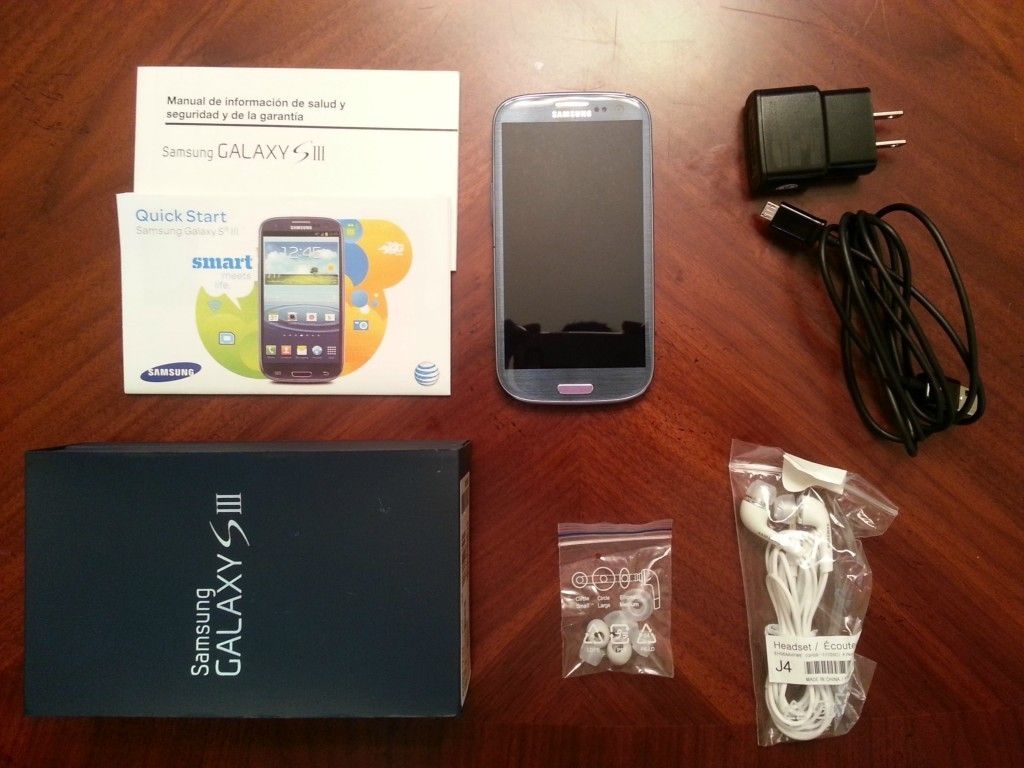 Samsung Galaxy S Gb At T Pebble Blue Shipped Golfmkv Vw