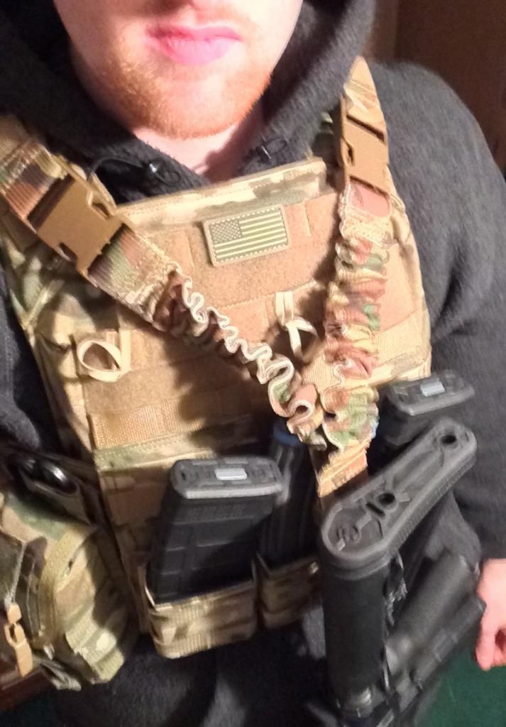 Running a sling off of your plate carrier?