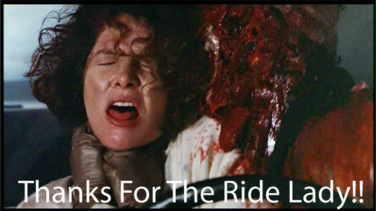 thanks for the ride lady Pictures, Images and Photos