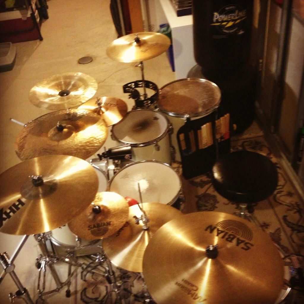 Show your cymbal set ups!