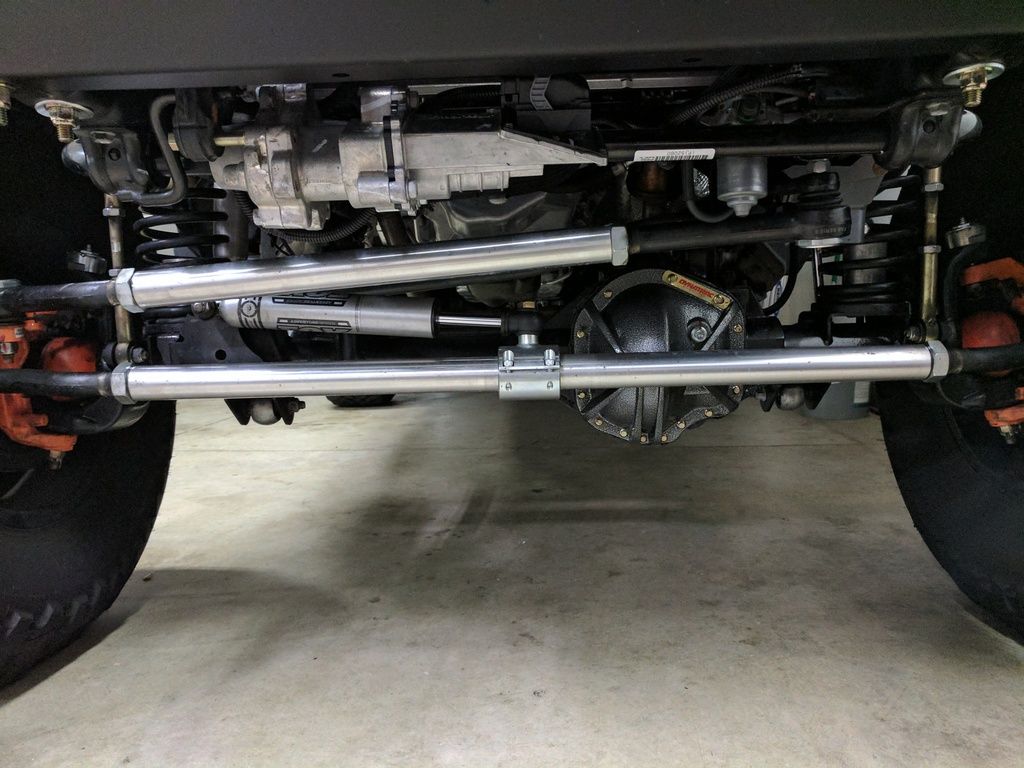 NEW! Fusion JK 2.5 ton and 1 ton 7075 Aluminum Tie Rod and Drag Link