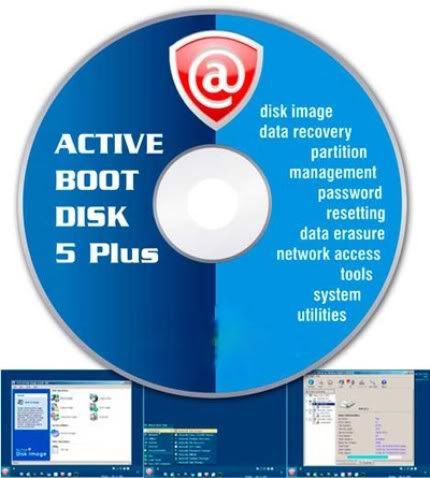 Active Boot Disk 5 Plus (2010) + Hiren's BootCD 10.6 + . . .