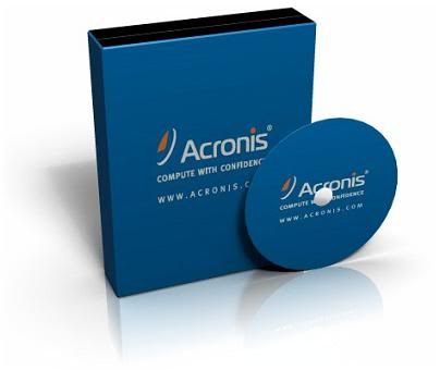 Acronis BootCD Data Backup Software and Disaster Recovery 2010