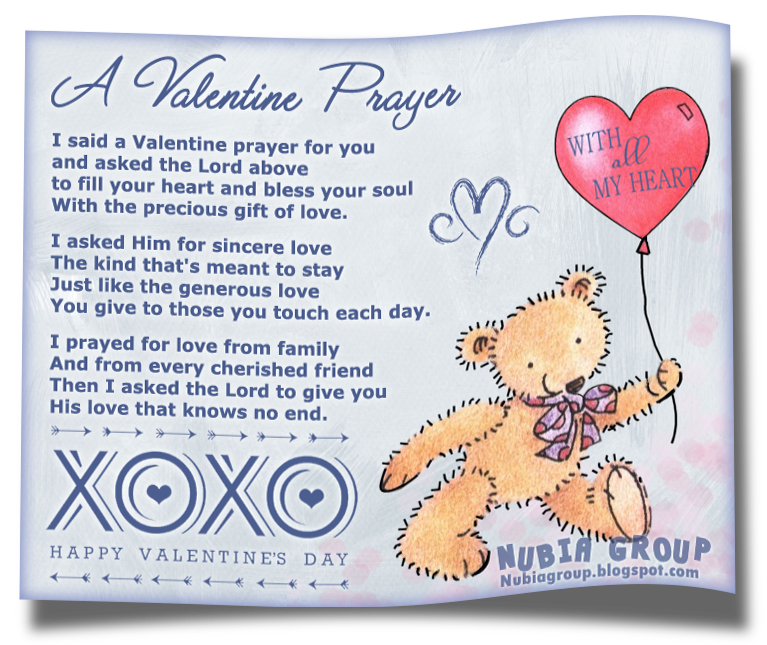 * Nubia_group Inspiration *: A Valentine Prayer