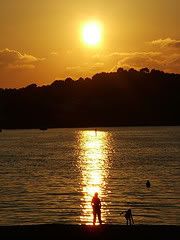 sun set at the beach Pictures, Images and Photos