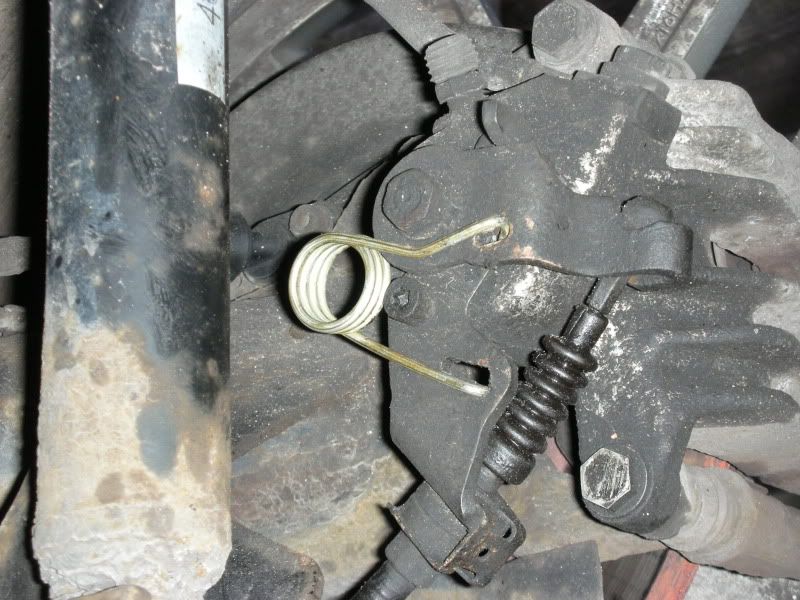 Rear brake caliper return springs Skoda Octavia Mk I BRISKODA