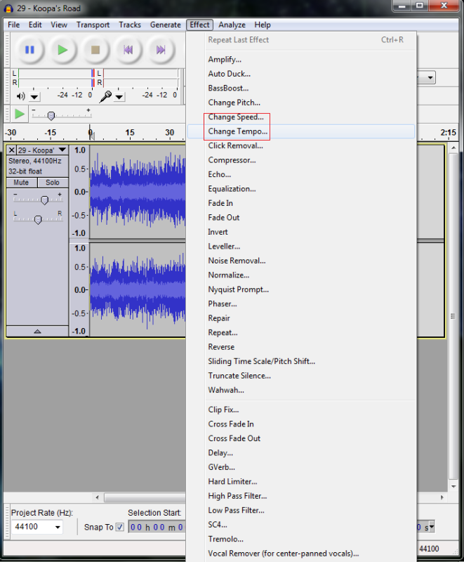 BCSM-GUI (converting from .mp3/wav -> .brstm)