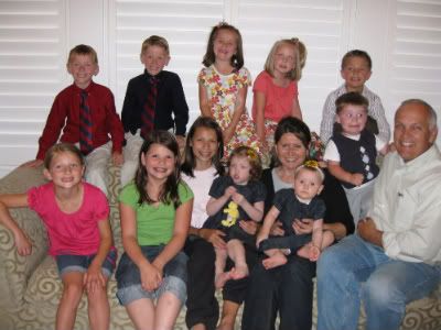 Father's Day 2009 with the Grandchildren