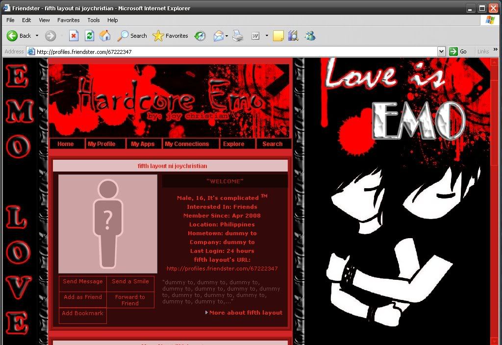 layout emo delineation