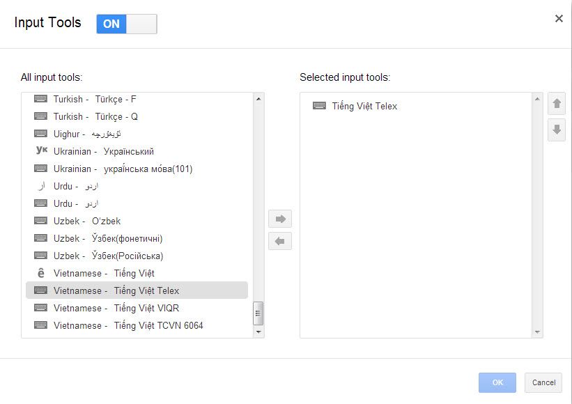 Soạn thư bằng tiếng Việt có dấu với bộ gõ được tích hợp sẵn trong Gmail
