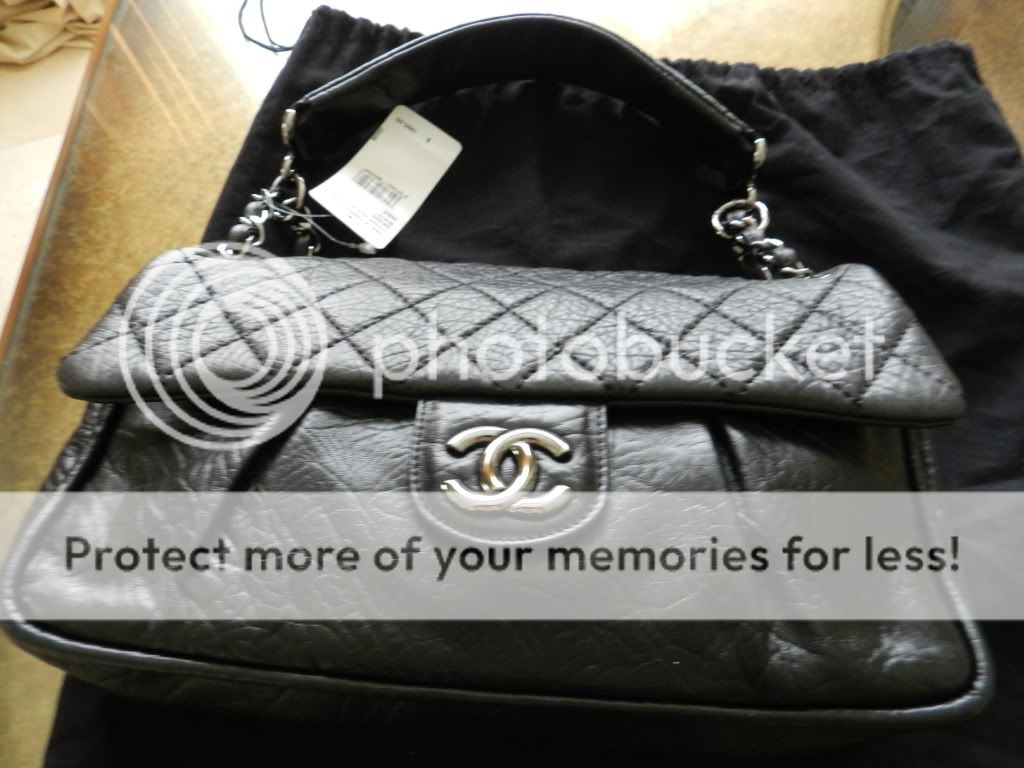 CHANEL CLASSIC   New NWT Lady Braid QUILTED FLAP   Black Lambskin 