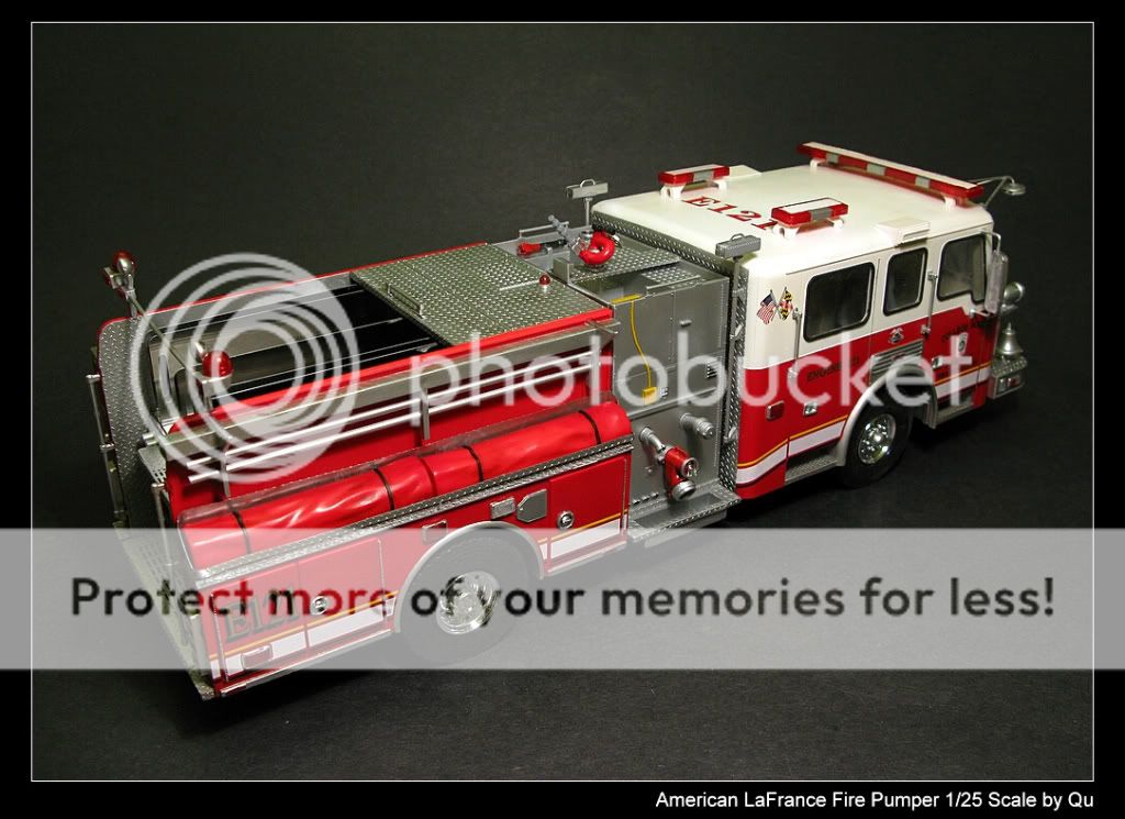 [原创] 号手1/25大消防车. 第一次在民用发,请多拍