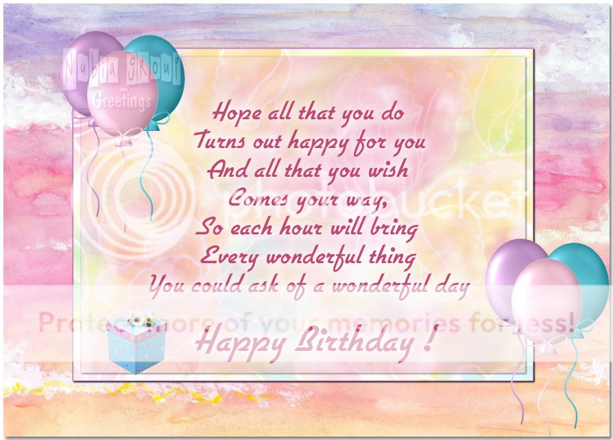 * Nubia_group Inspiration *: Birthday Card (1)