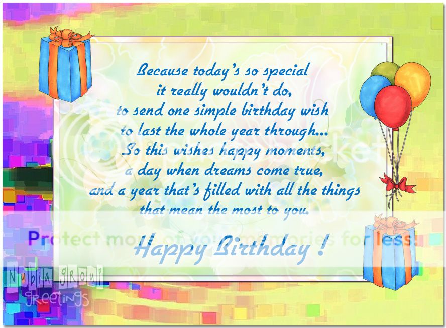 * Nubia_group Inspiration *: Birthday Card (2)
