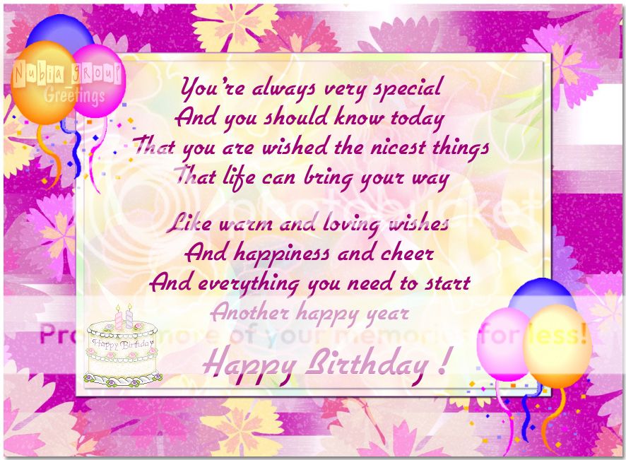 * Nubia_group Inspiration *: Birthday Card (3)