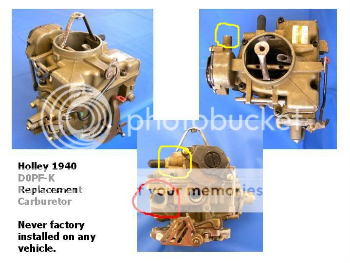 1966 Ford mustang carburetor adjustment #6